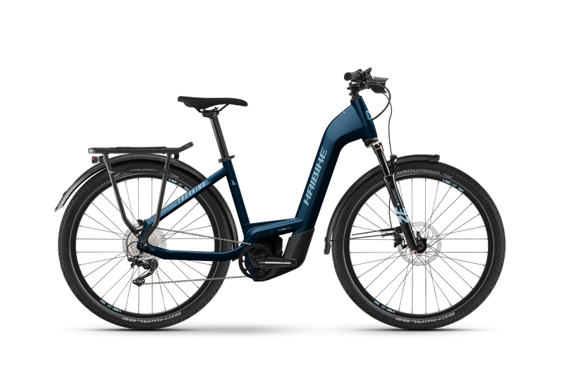 Trekové elektrokolo Haibike TREKKING 8 LOW 2024 Bosch modrá